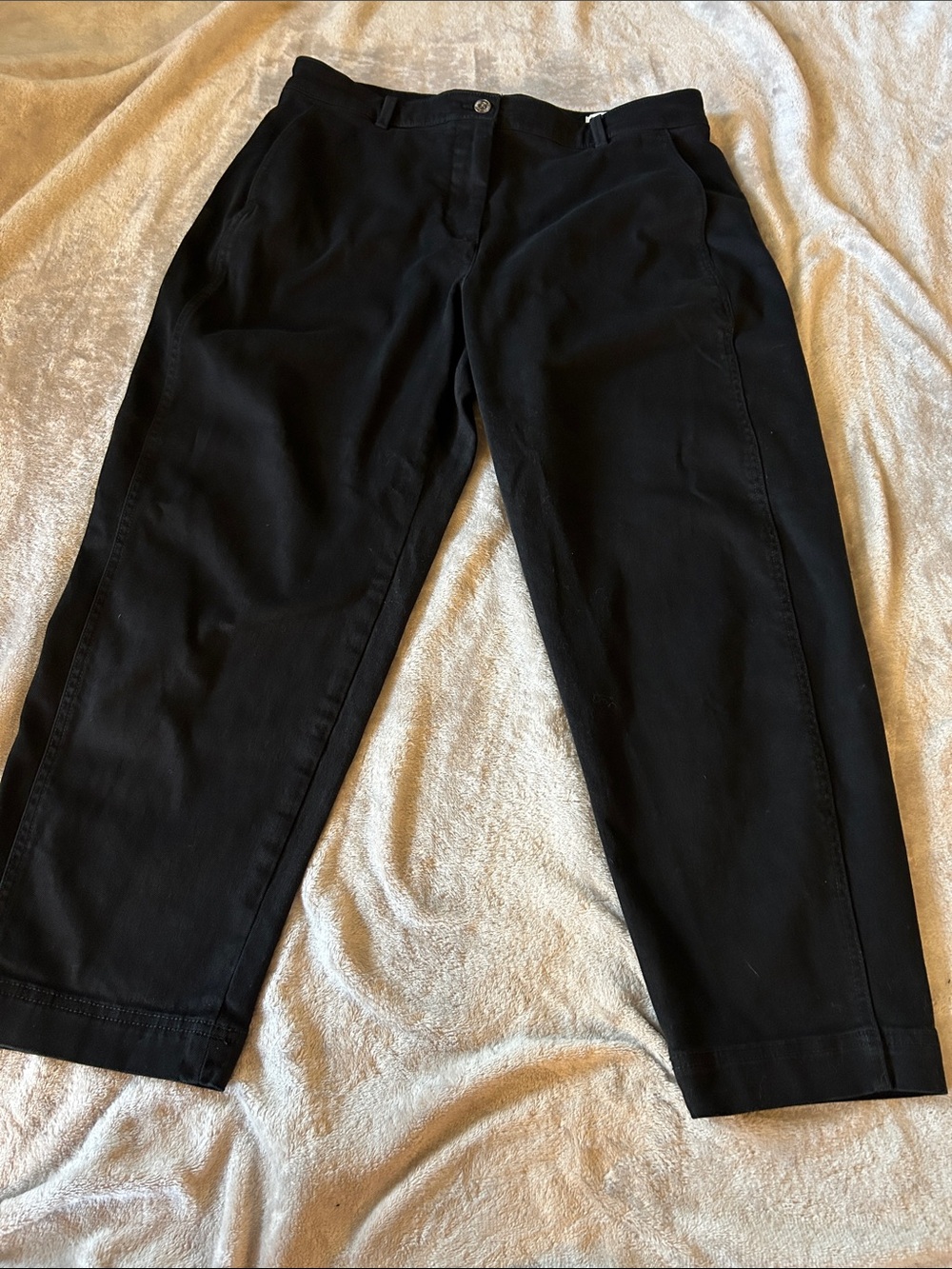 Banana republic barrel leg jeans in black